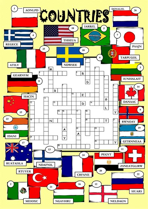 european country crossword clue